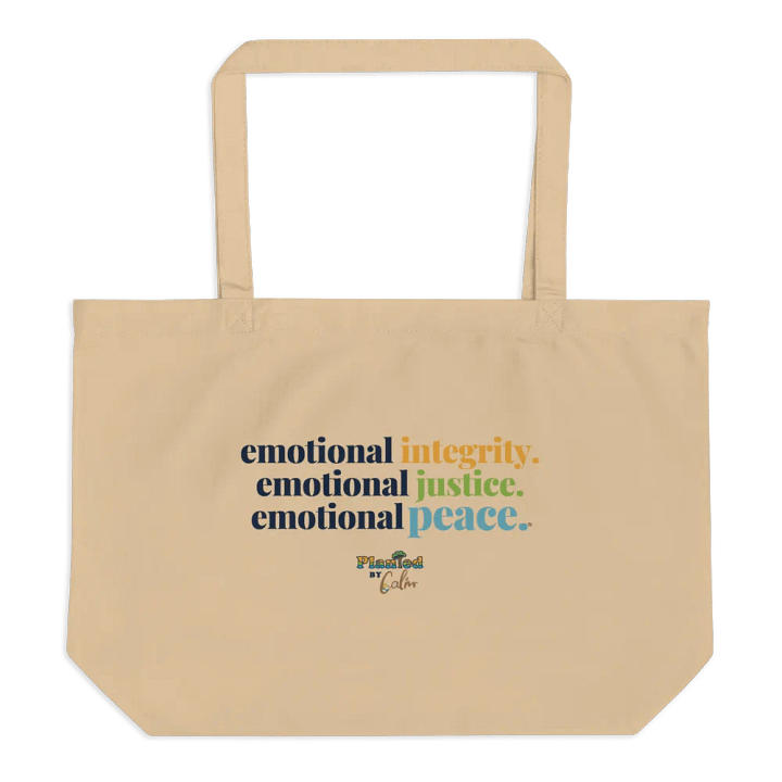 Official Planted By Calm | Calm Keepers Organic Cotton Tote product image (1)