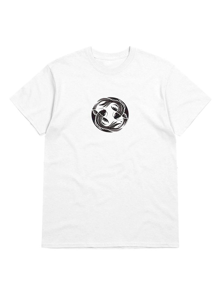 Balance Koi Fish Monochrome T-Shirt product image (1)