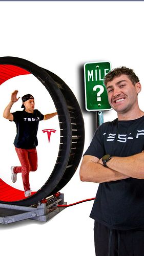 I teamed up with @airrack to push the limits of human power and engineering!… Check out the vids on both of our YT channels a...