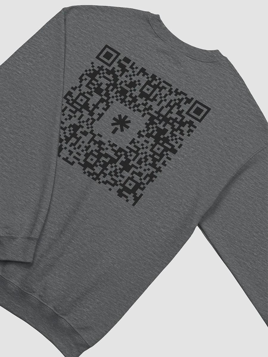 Unicorn logo + QR Sweatshirt product image (4)