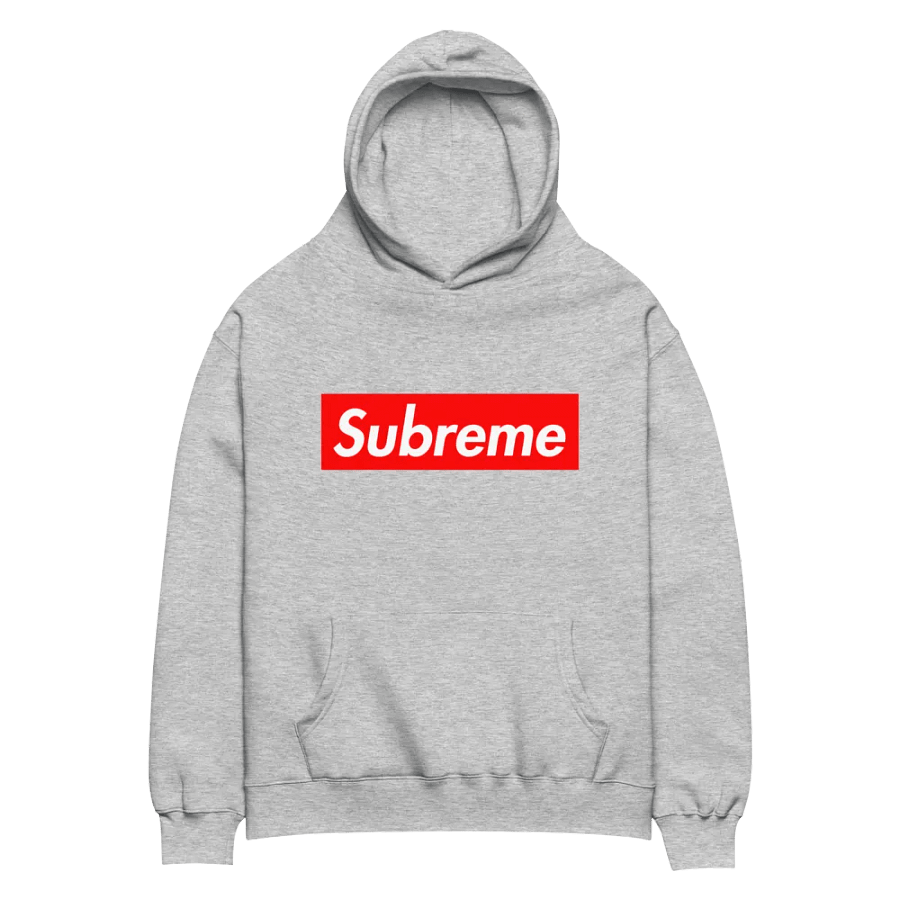 'Subreme' Arab Parody Oversized Hoodie product image (4)
