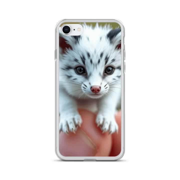 Whimsical Tiny Snow Fox iPhone Case product image (24)