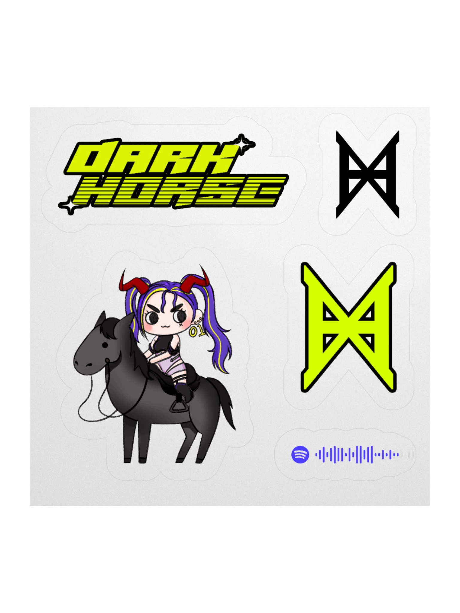 HANA X STICKER product image (1)