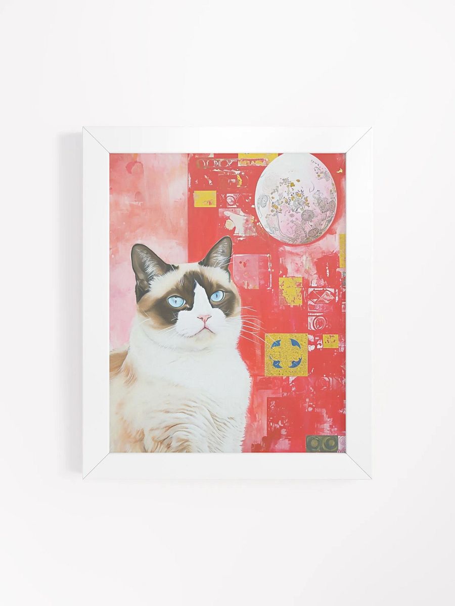 Mystical Siamese Cat Framed Matte Poster product image (4)