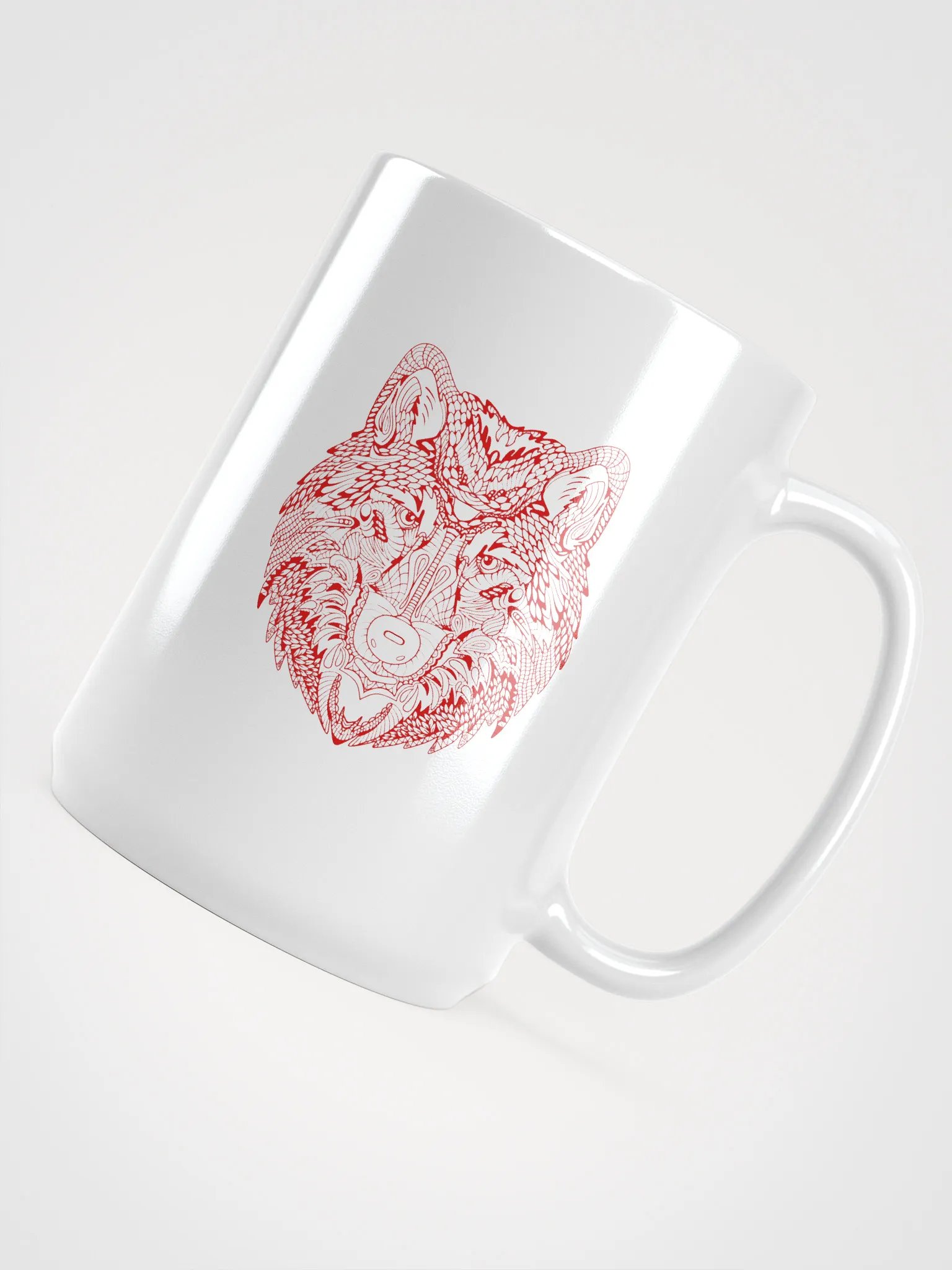 Tribal Wolf Spirit Mug product image (1)