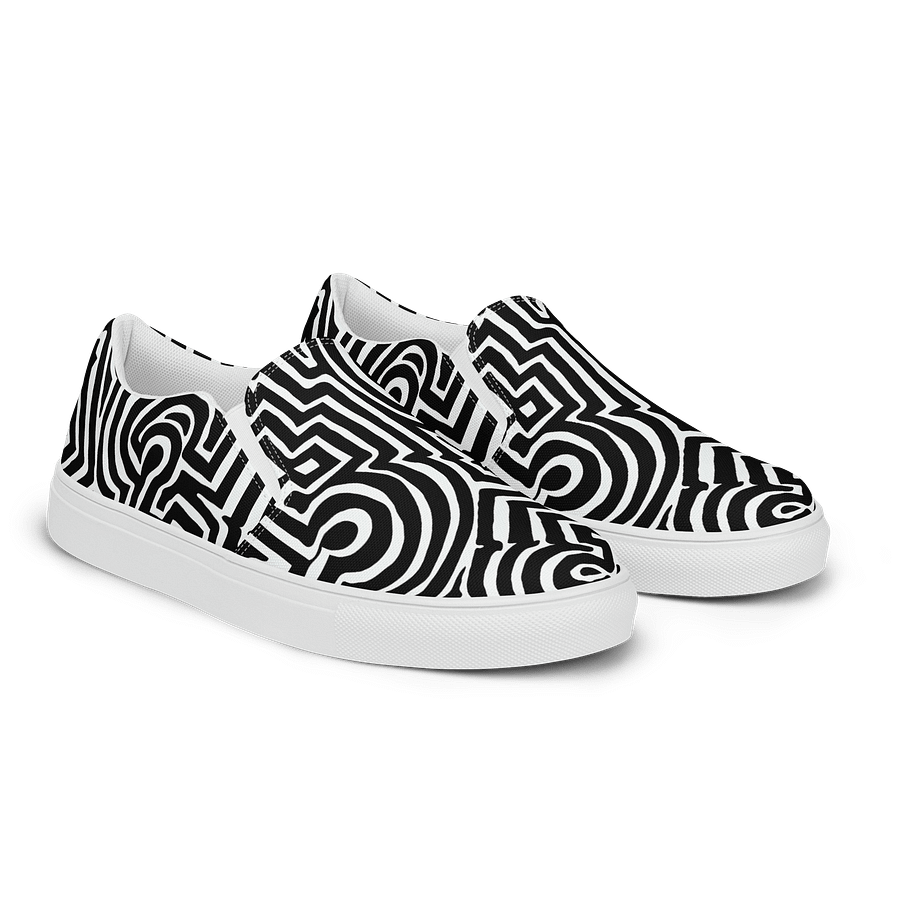Optical Allusion Women's Slip-On Shoes product image (2)