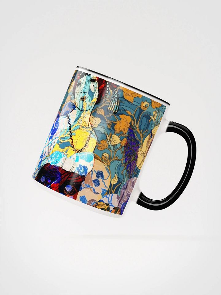 'A Symphony of Colors in the Garden' by Edward Martin Ceramic Mug product image (21)