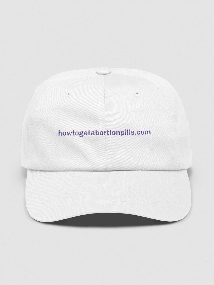 How to Dad Hat - White product image (1)