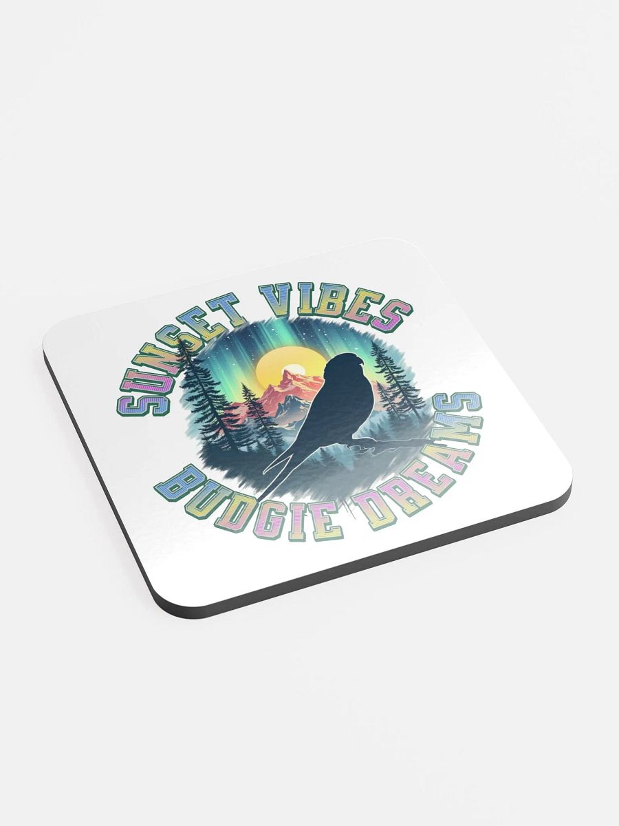 Sunset Vibes Budgie Dreams Coaster Set product image (3)