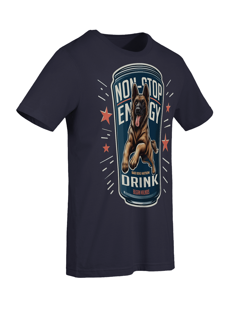 Malinois Energy Drink - PREMIUM ADULT UNISEX T-SHIRT ***NEW LARGER PRINT product image (11)