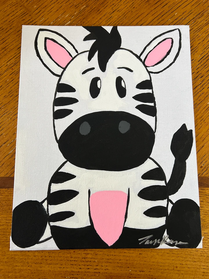 Zeb the Zebra - Signed TaylorRose Art product image (1)