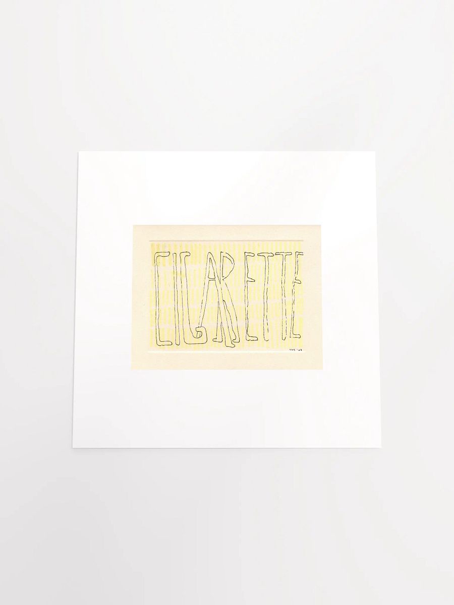 Cigarette panel card print product image (3)
