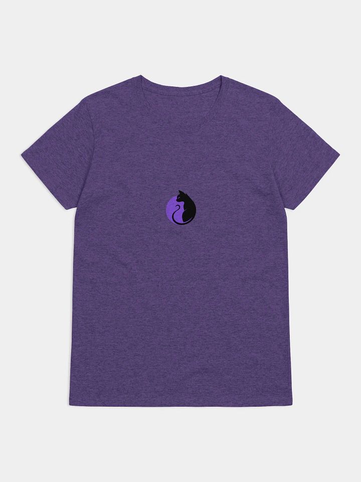 KawaiKitten Purple Cotton T-Shirt product image (1)