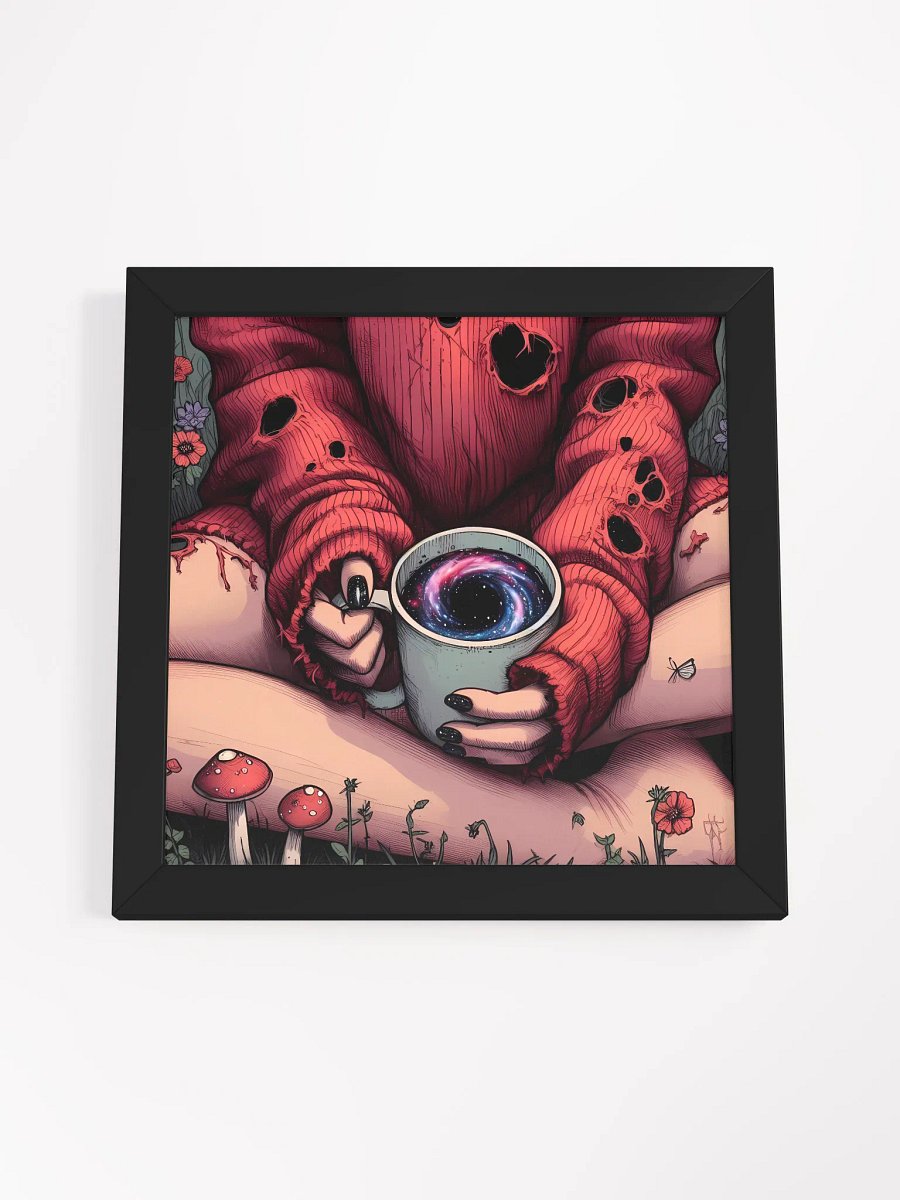 Smoothing The Edges Of My Chaos Framed High-Quality Matte Poster product image (13)