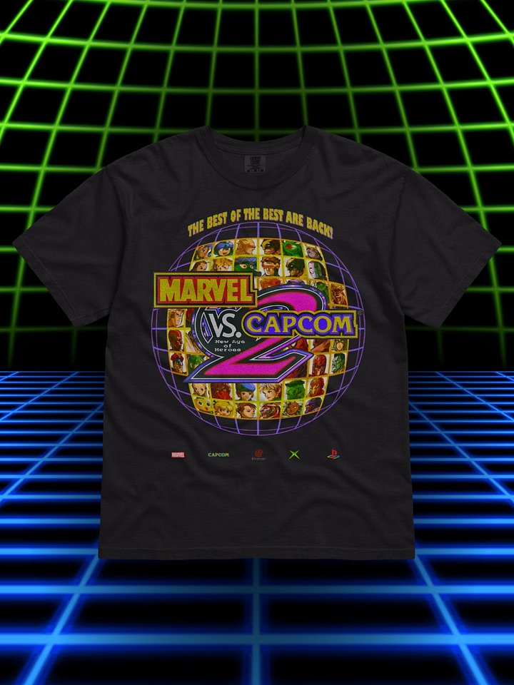 Marvel VS Capcom 2 Shirt (Front & Back Design) product image (2)
