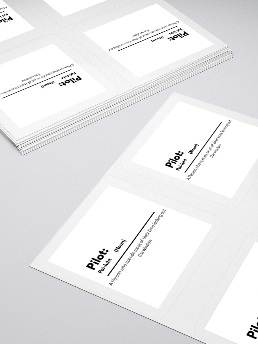 Pilot Sticker sheet product image (4)