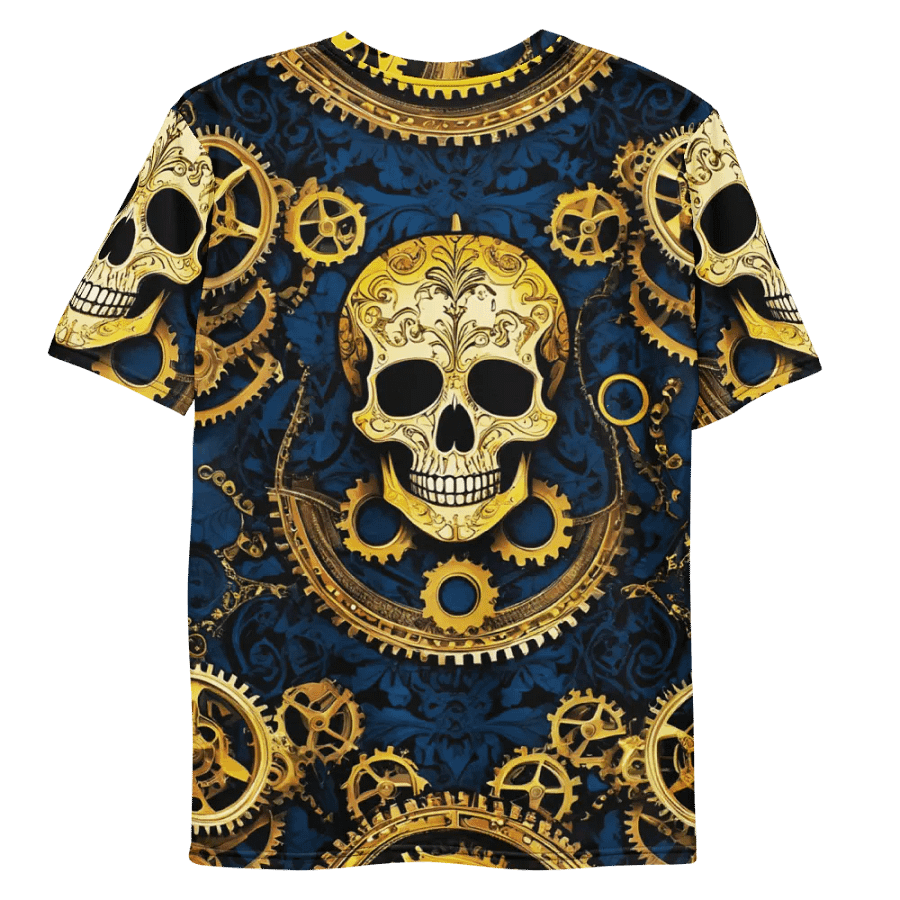 Steampunk Skull T Shirt product image (9)
