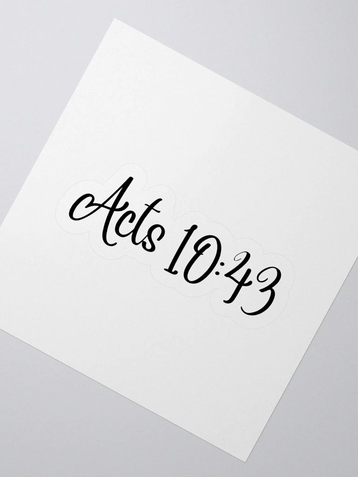 Acts 10:43 product image (6)