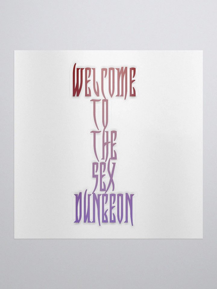 The Dungeon Kiss Cut Stickers product image (1)