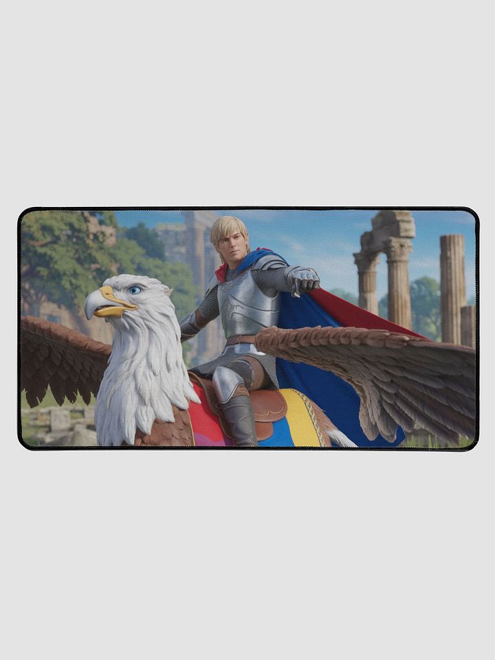 ALFOMBRILLA DE ESCRITORIO EL RUBIUS MONTADO EN UN GRIFO product image (1)