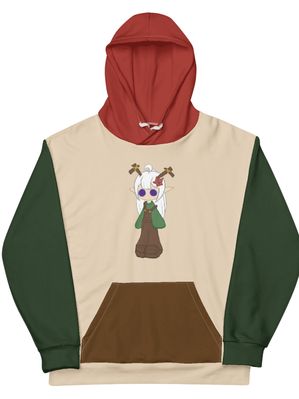 Luna Art Colour Block Hoodie (Sleeve Style 1) product image (6)