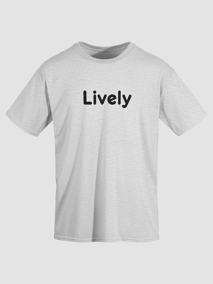 “Lively” Unisex Cotton Tee product image (2)