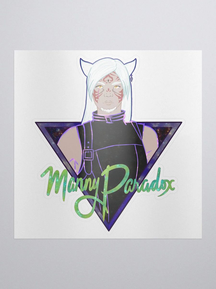 Mannyparadox original Character logo Sticker product image (1)