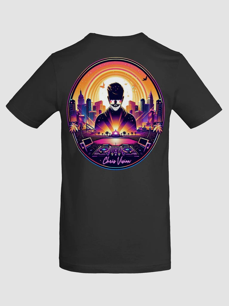 Neon City DJ Sunset T-Shirt product image (83)