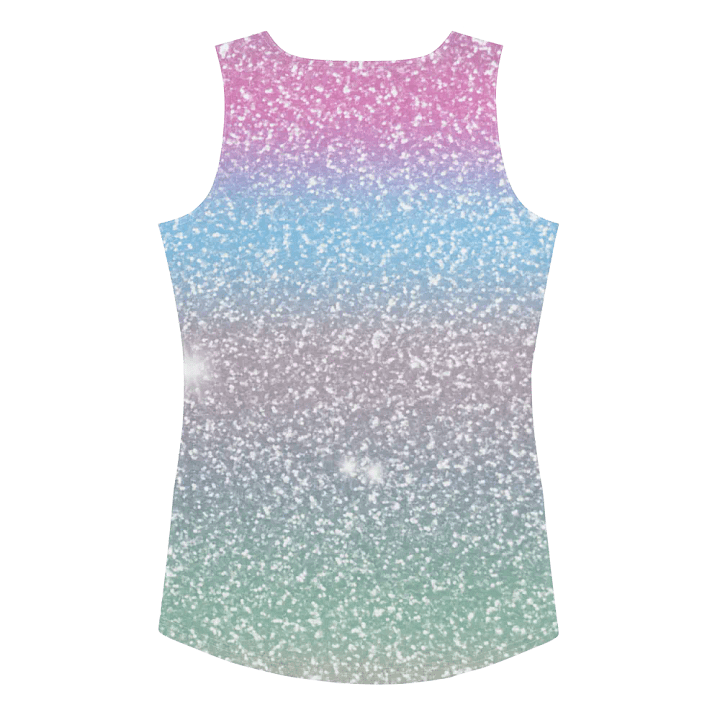 Glitter Unicorn Texture Design Tank Top (6) product image (2)