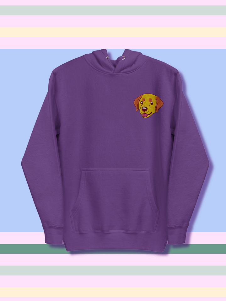 Cheerful Labrador Retriever Pup Unisex Hoodie product image (1)