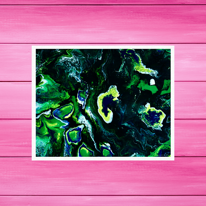 Algea Among the Splash | Art Print product image (1)