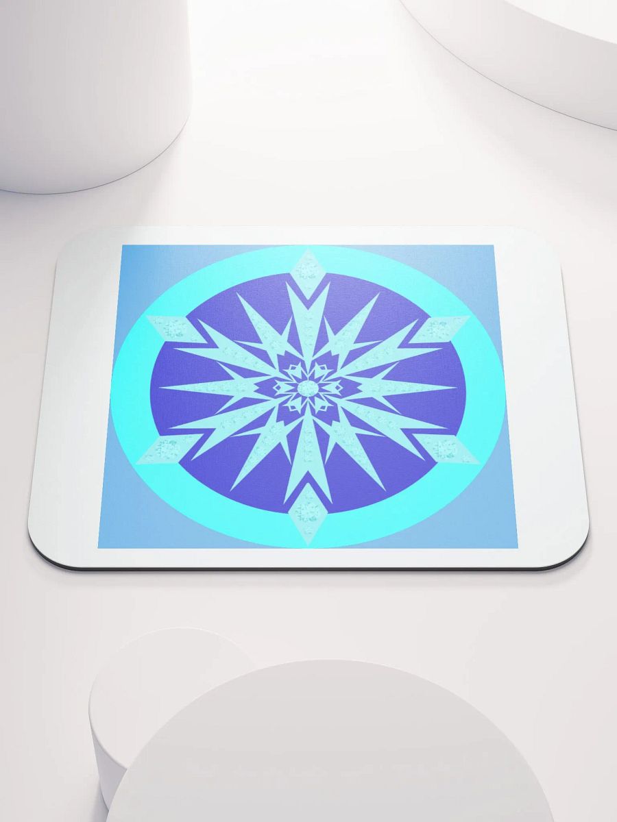 snowflake mouse pad product image (1)