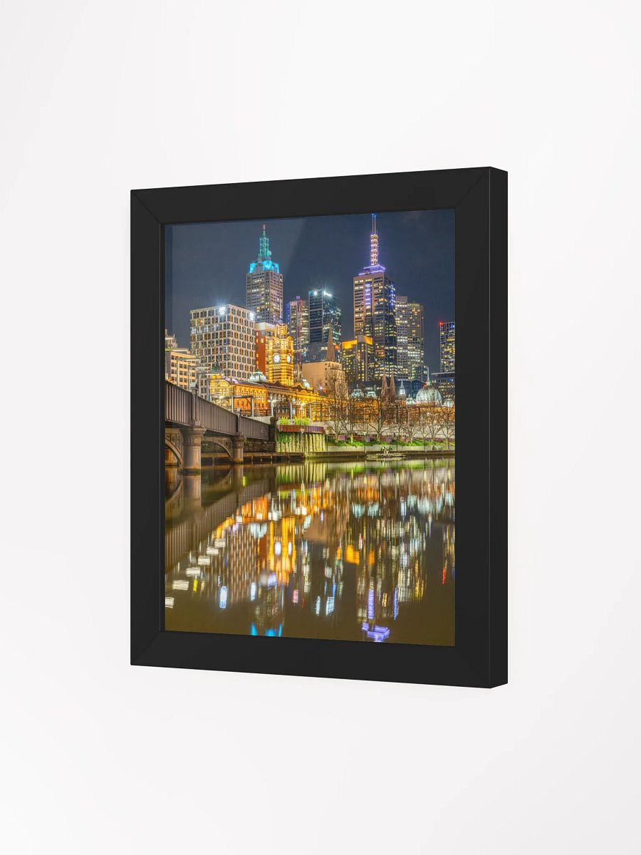 Melbourne at Night | Framed product image (3)