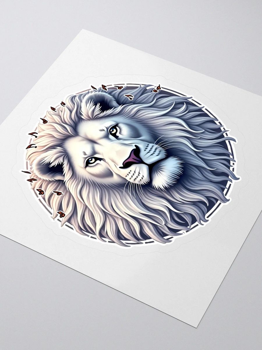 Majestic White Lion Portrait product image (3)