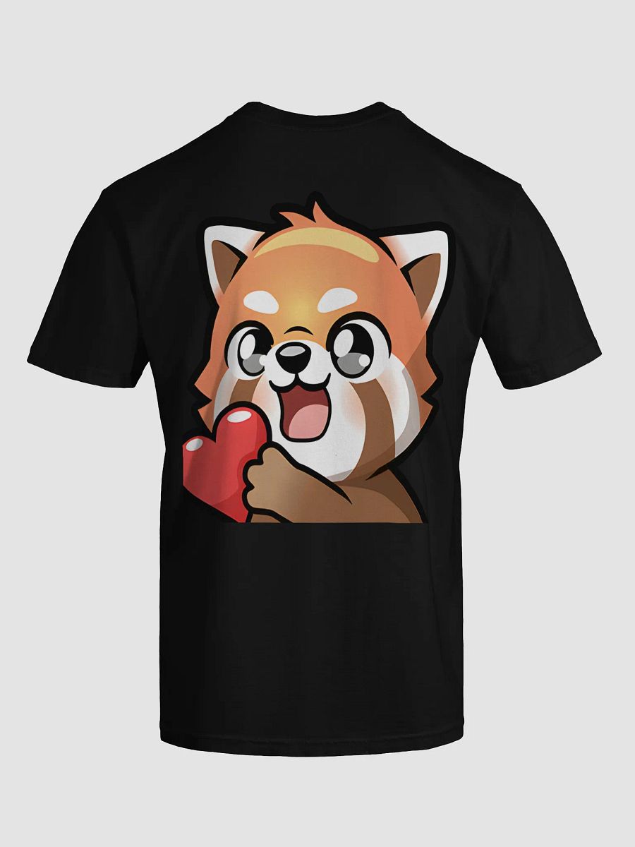 Loveable Red Panda Heart T-Shirt product image (63)