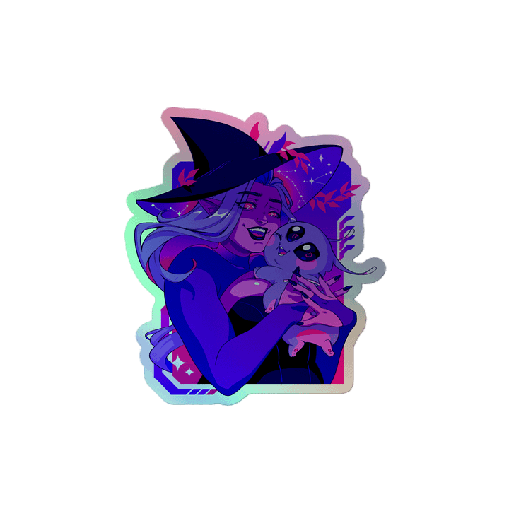Cyber Stim Holographic Sticker product image (2)