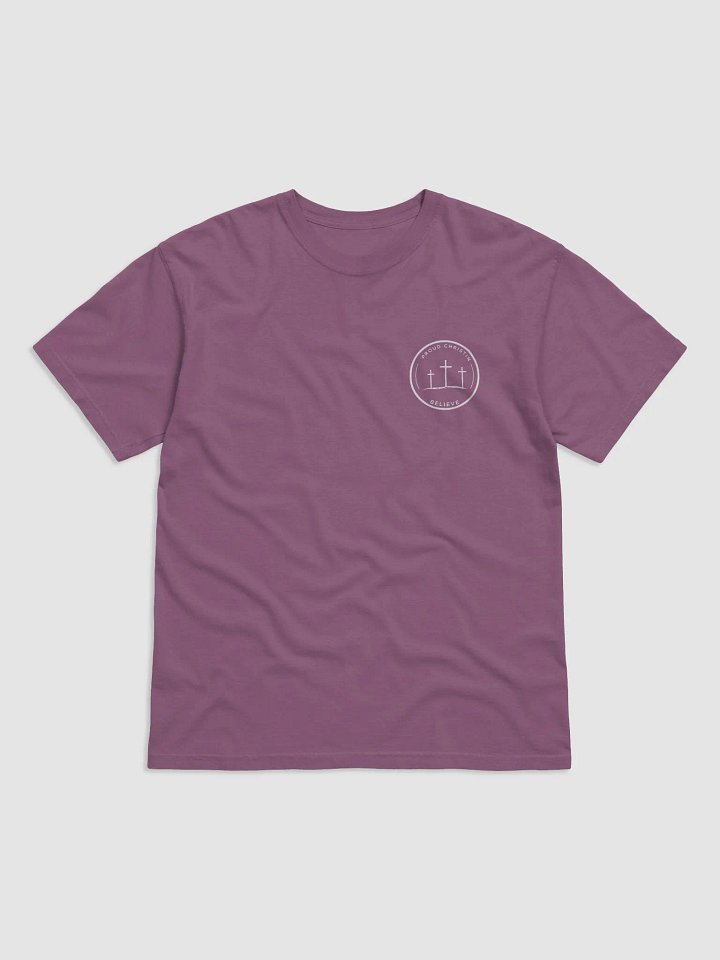 Minimalist Cross Logo Comfort T-Shirt (front/back) product image (1)