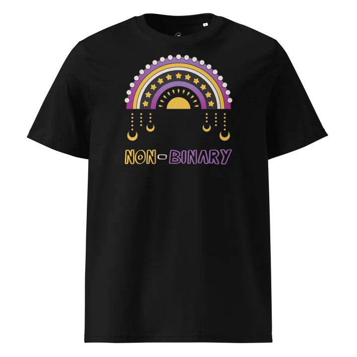 Non-Binary Rainbow Organic Cotton T-Shirt product image (1)