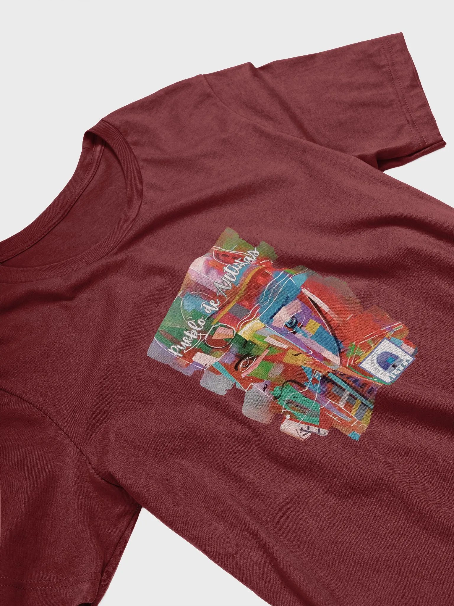 Unique Artwork T-shirt, Unisex, vibrant colours product image (15)