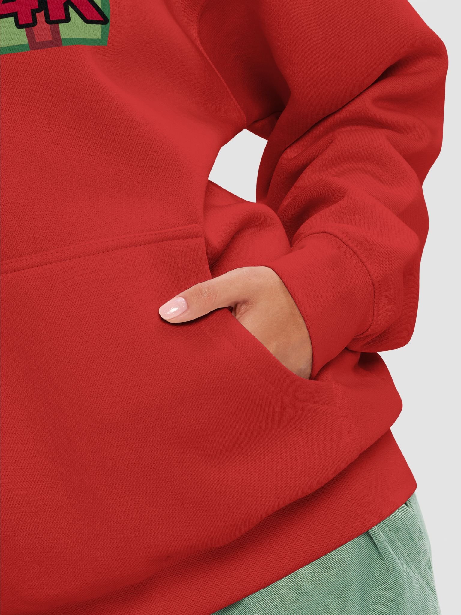 Nate4k Red Christmas Hoodie product image (8)