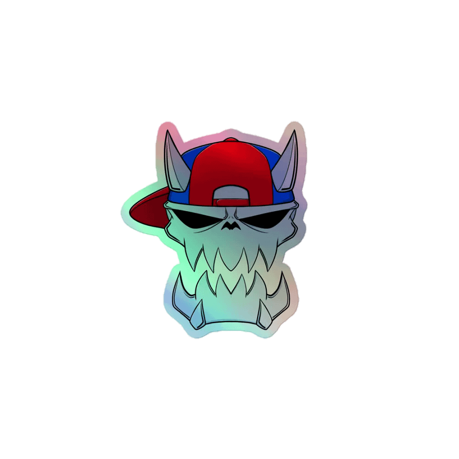 No Name CULT CLASSIC CAGE Holographic Sticker product image (1)