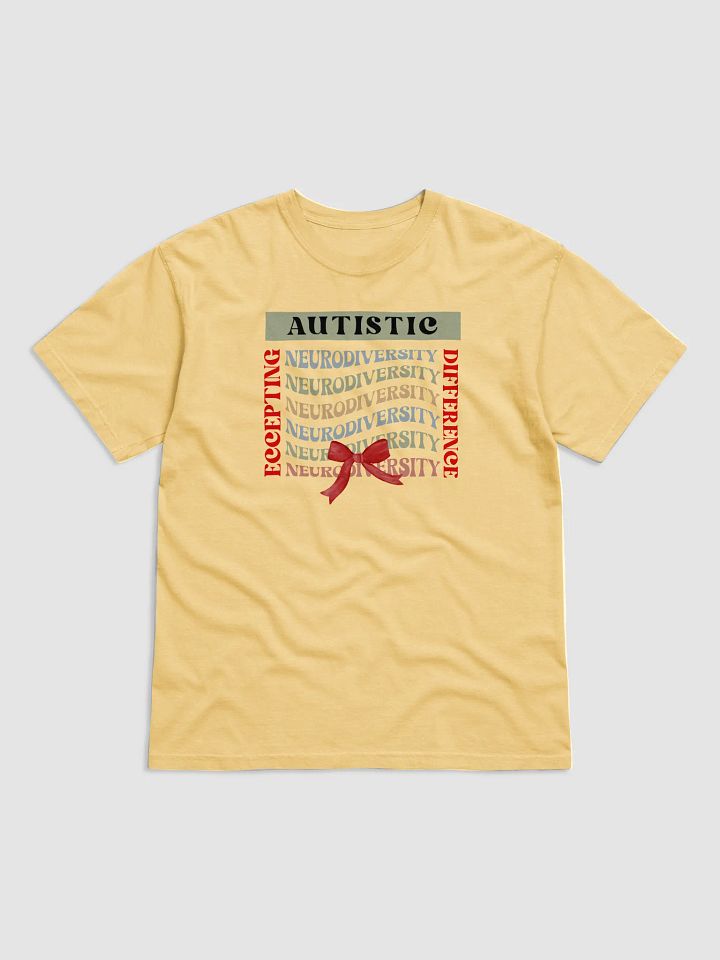 Neurodiversity, Accepting Autistic Difference Comfort Colors T-shirt product image (2)