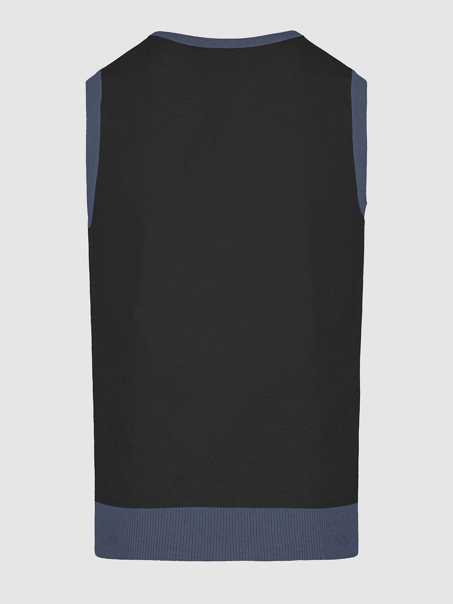 Cozy Knitted V-Neck Vest Area Code 604 product image (16)