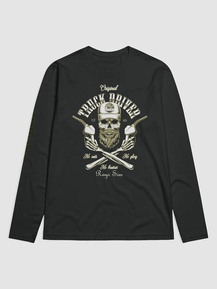 Grant & Son's Gold Rays Sim Trucker Logo Long Sleeve product image (1)