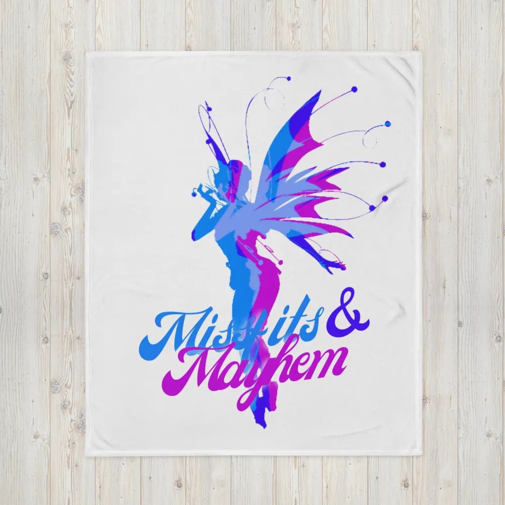 Missfits and Mayhem Chaos Fairy Throw Blanket product image (16)