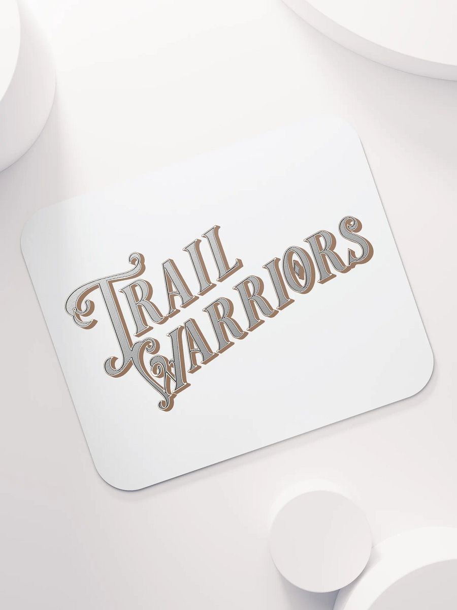 Brown w/ Gradient Classic Trail Warriors Emblem Mouse Pad product image (7)