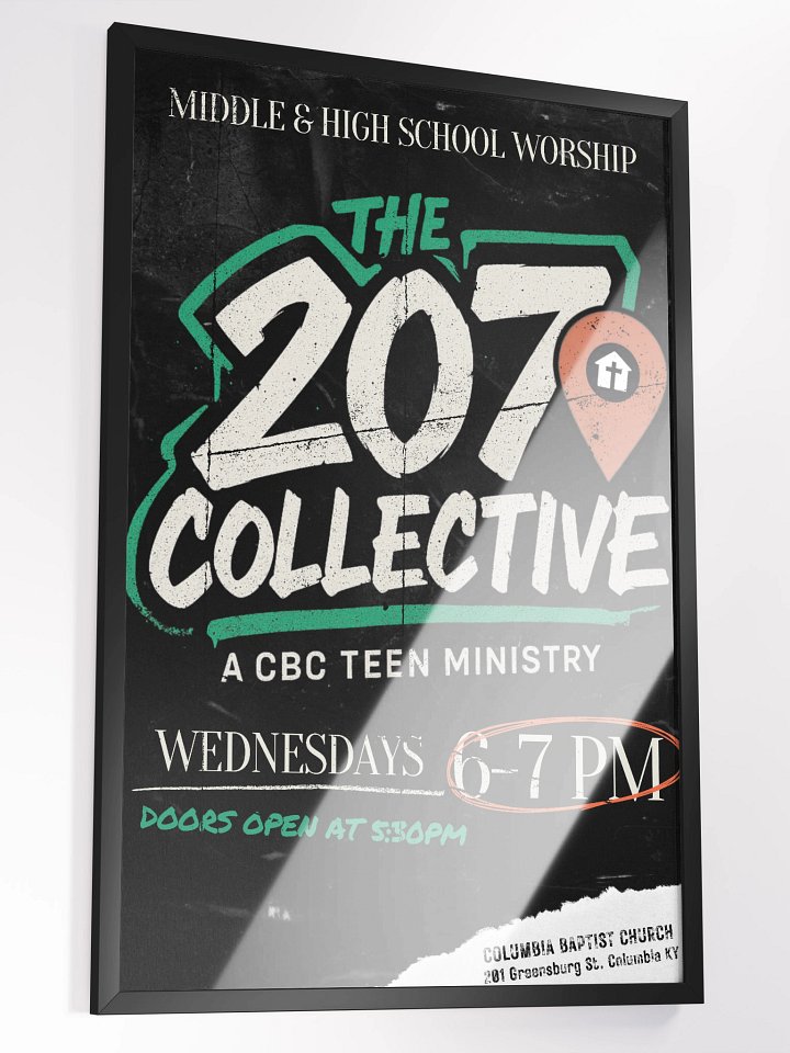 207 Collective - Teen Ministry 24x36 Framed product image (2)