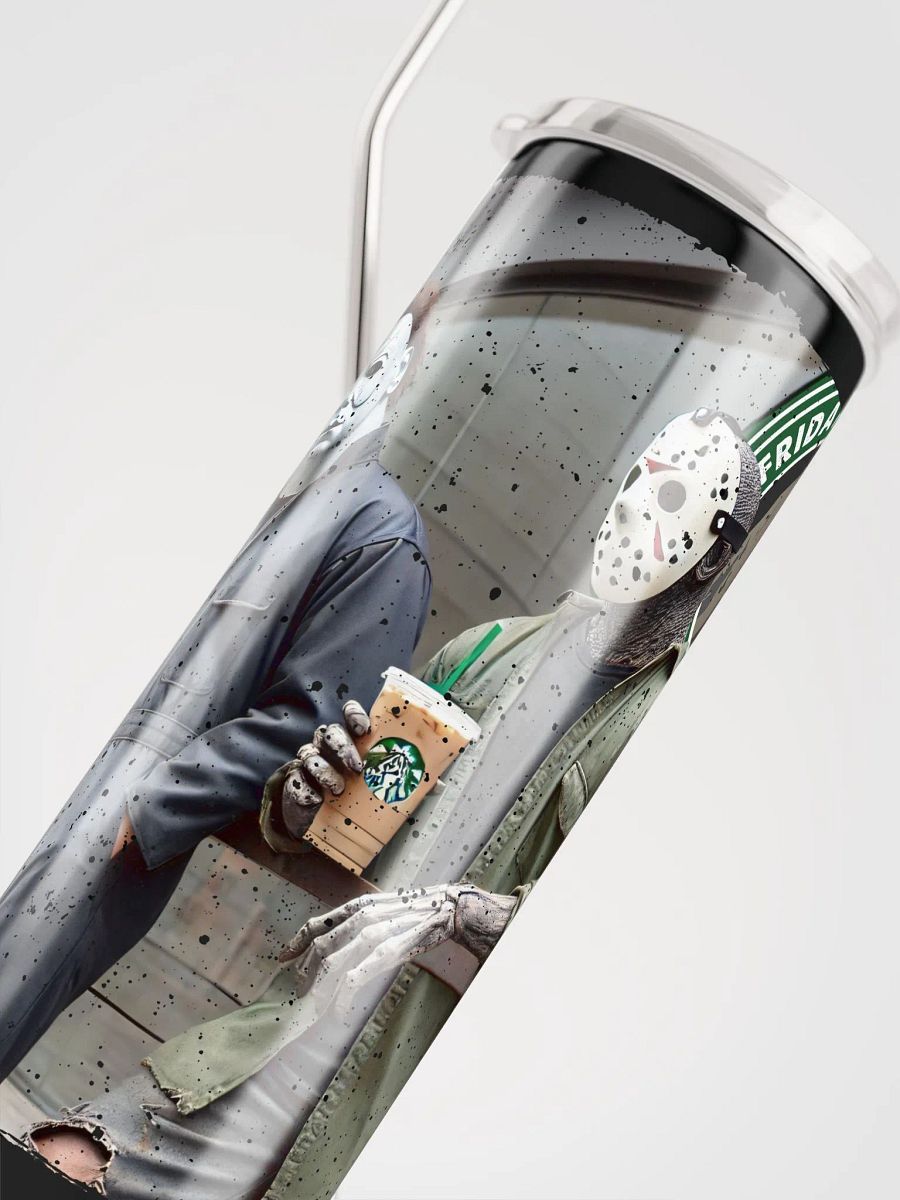 Horror Icons Coffee Break Stainless Steel Tumbler product image (10)