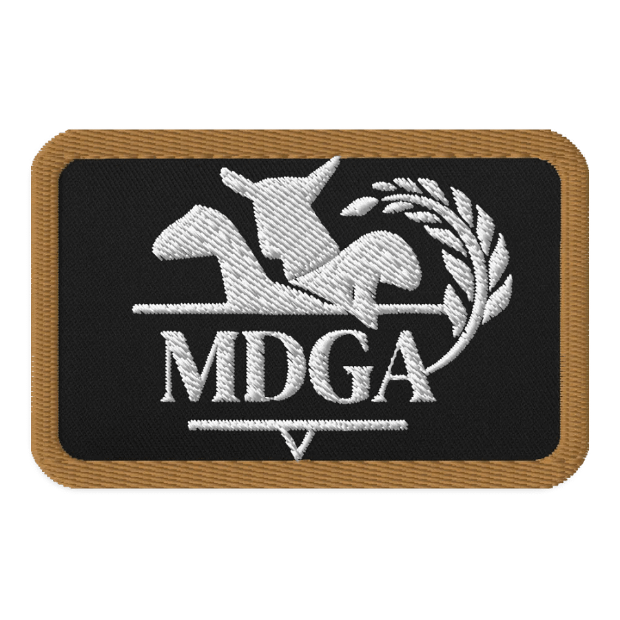 MDGA Embroidered Patch product image (1)