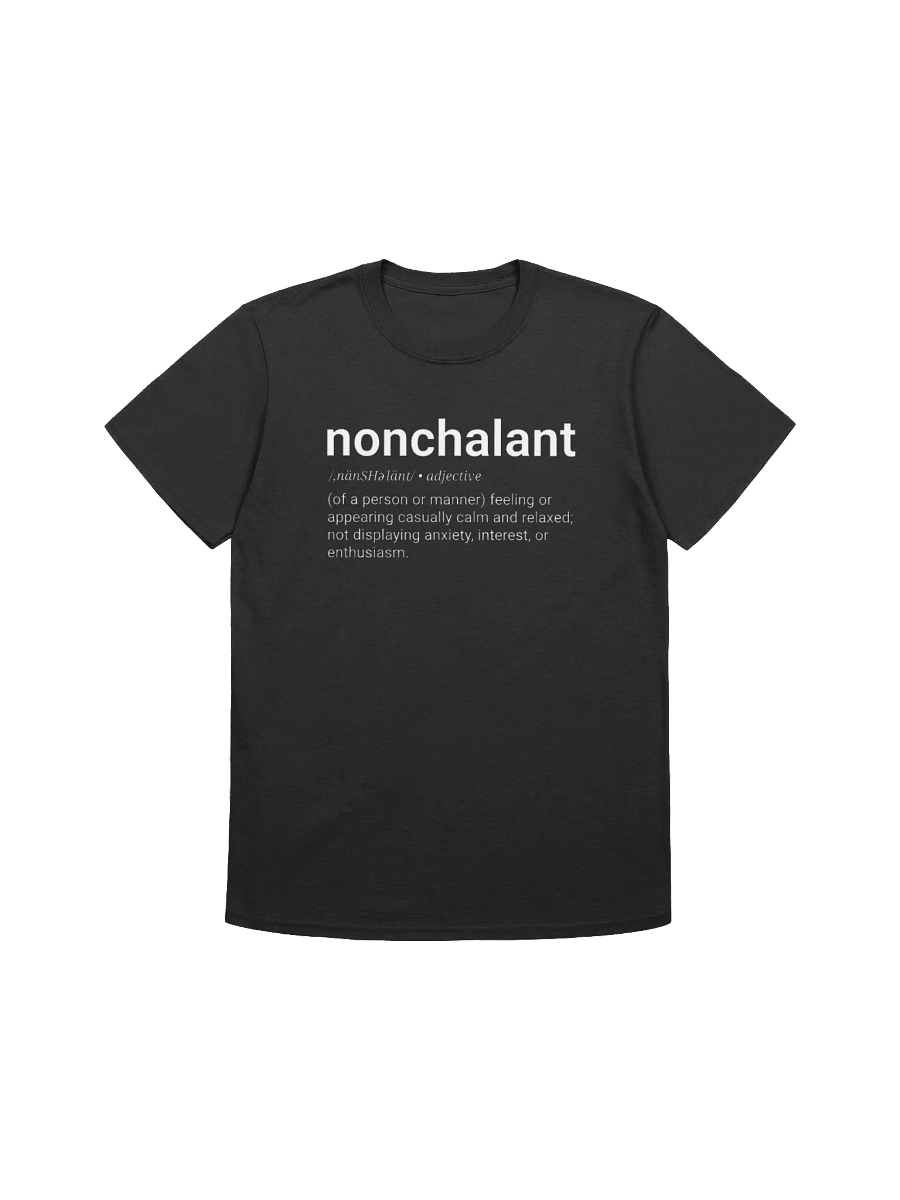 Nonchalant vibes 02 T-Shirt product image (1)